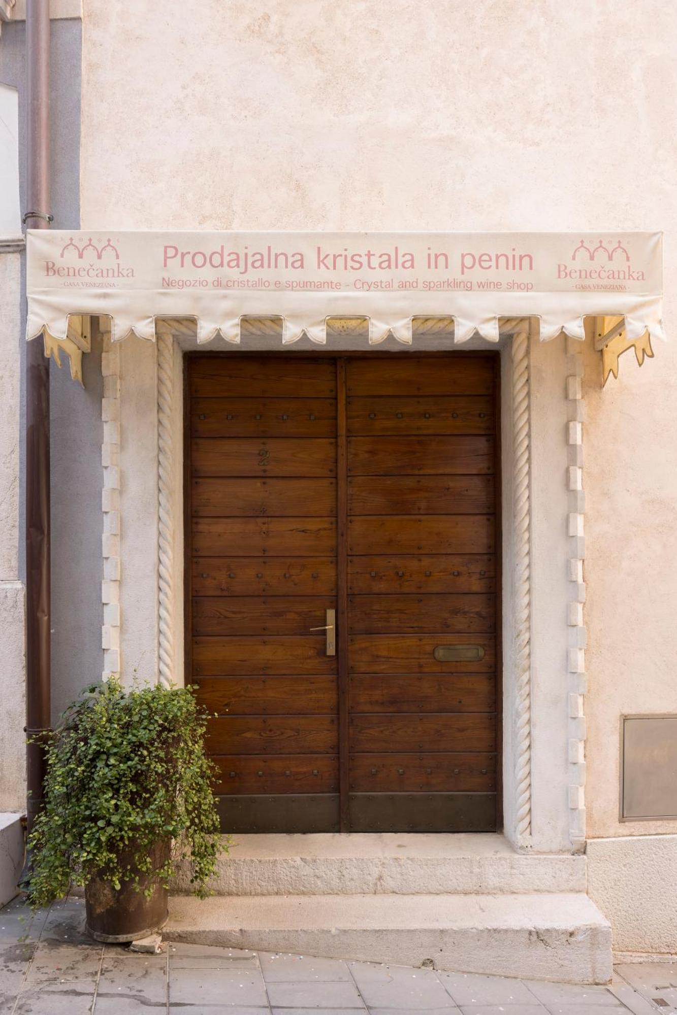 Benecanka Casa Veneziana Piran Bagian luar foto